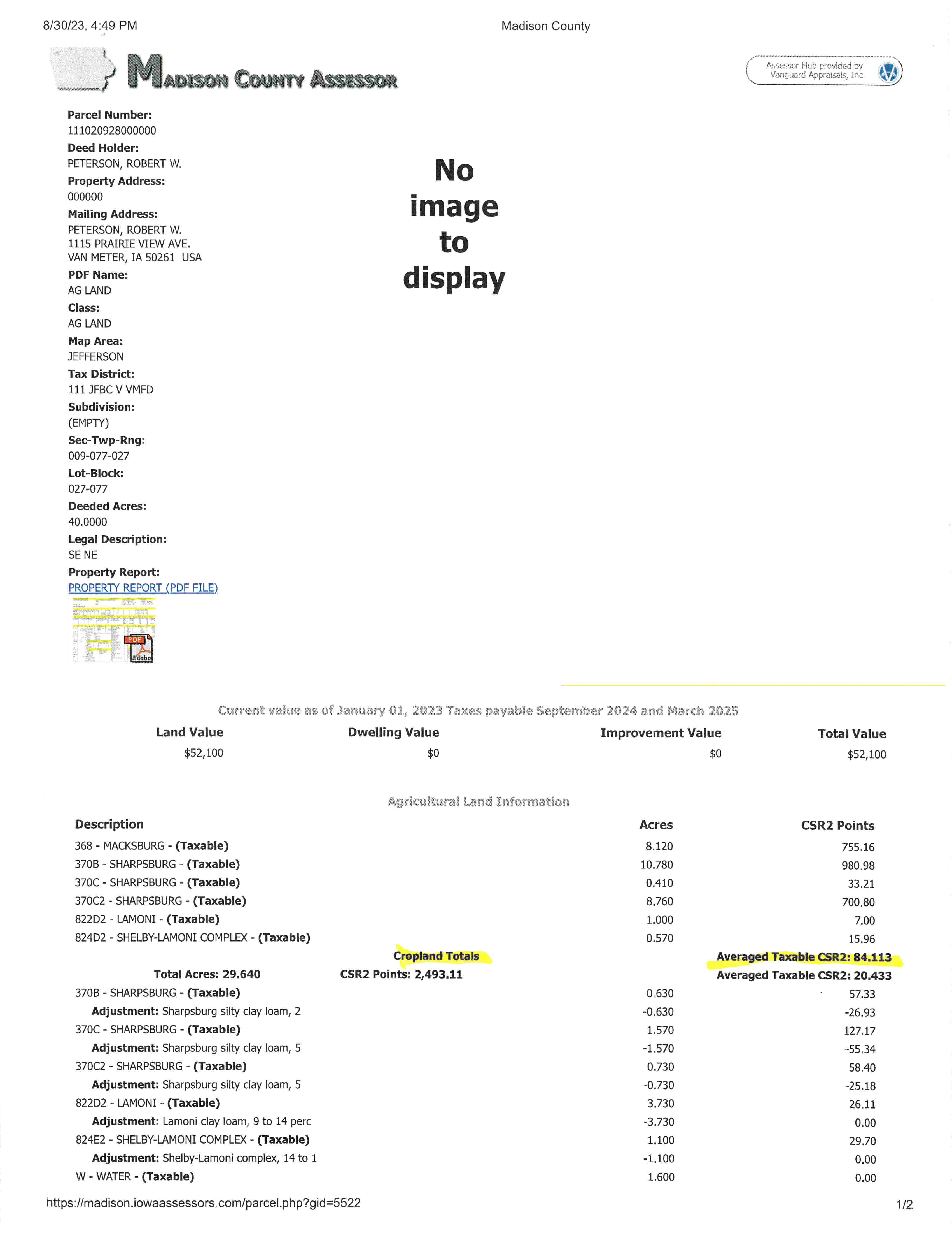 08 - 01 ( 2023 ) - ( 11 - 09 ) Madison County Assessor Information.jpg