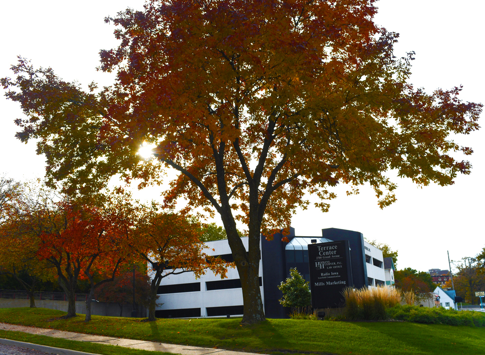 Des Moines office in the Fall